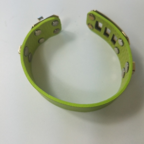 LEATHER AND CRYSTAL BRACELET - Picture 4 of 6